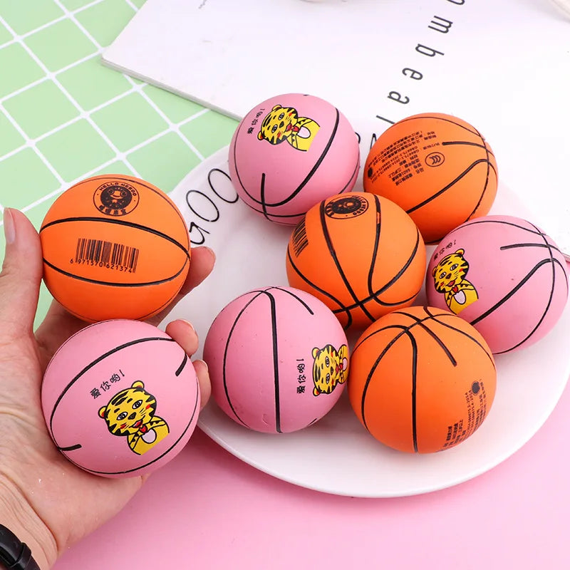 Mini Rubber Small Basketball | Decompression High Elasticity | Creative Fingertip Basketball | High Elasticity Small Basketball Toy ShopOnlyDeal