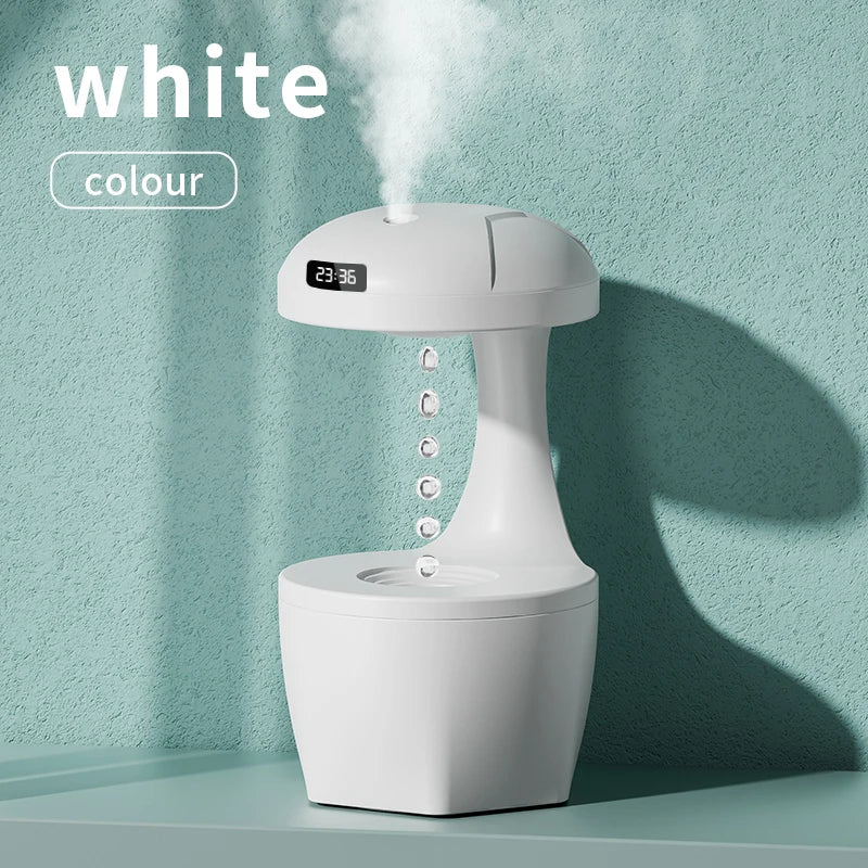 Mute Counter Current Humidifier Levitating Water Drops Cool Mist Maker Fogger Relieve Fatigue Anti-gravity Air Humidifier ShopOnlyDeal