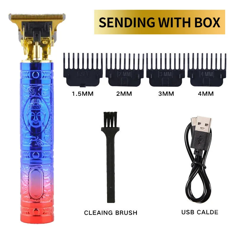 Powerful Professiona Electric Wireless Man Hairdresser Men Barber Shop Groin Beard Repairer Mustache Facial Hair Trimmer Clipper ShopOnlyDeal