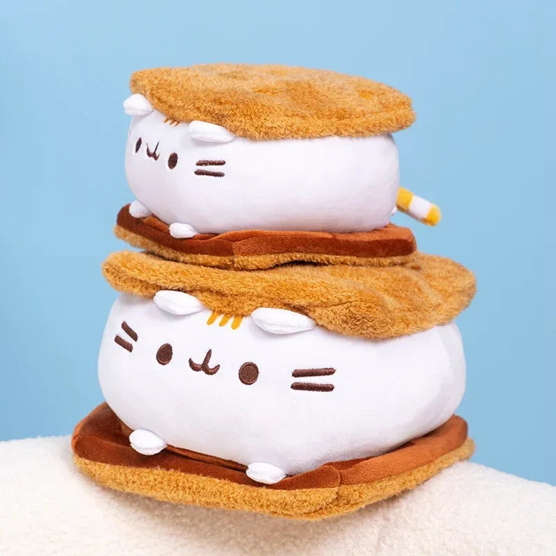 Kawaii Biscuit Plush Cat Pillow Butter Cat Cute Toy Photography Props Decorative Baby Pillow Doll ShopOnlyDeal