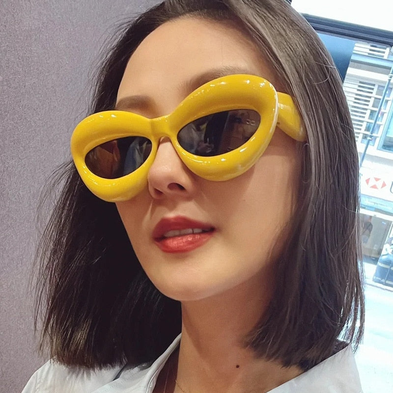 🕶️😎 Inflatable Square Sunglasses for Men & Women: New Punk Designer Sun Glasses | Fashion Big Frame Shades lentes de sol hombre ShopOnlyDeal