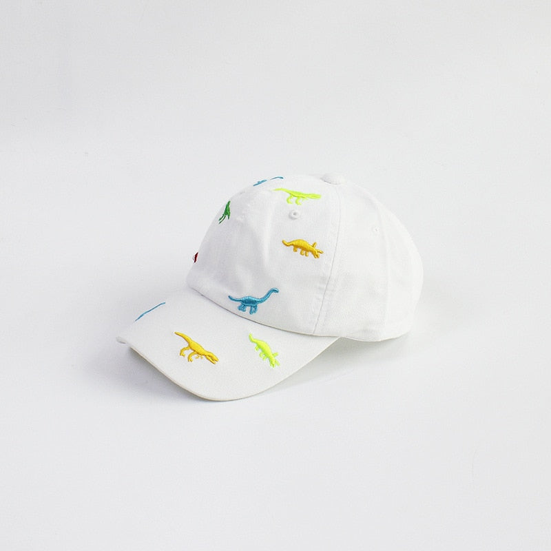 Cartoon Dinosaur Children Baseball Cap Cute Animal Kids Sun Hat Spring Corduroy Outdoor Boys Girls Peaked Caps Bonnet Gorras ShopOnlyDeal