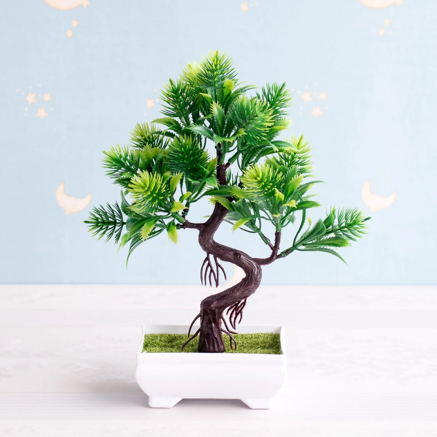 NEW Artificial Plants Bonsai Small Tree Pot Plants Fake Flowers Potted Ornaments For Home Decoration Hotel Garden Decor ShopOnlyDeal