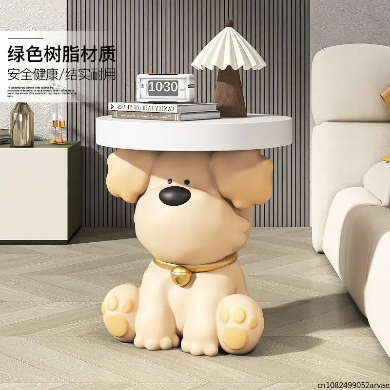 Trendy Cartoon Dog Floor-standing Ornament | Coffee Table Next to the Sofa | Living Room Home Furniture Decoration Gift ShopOnlyDeal