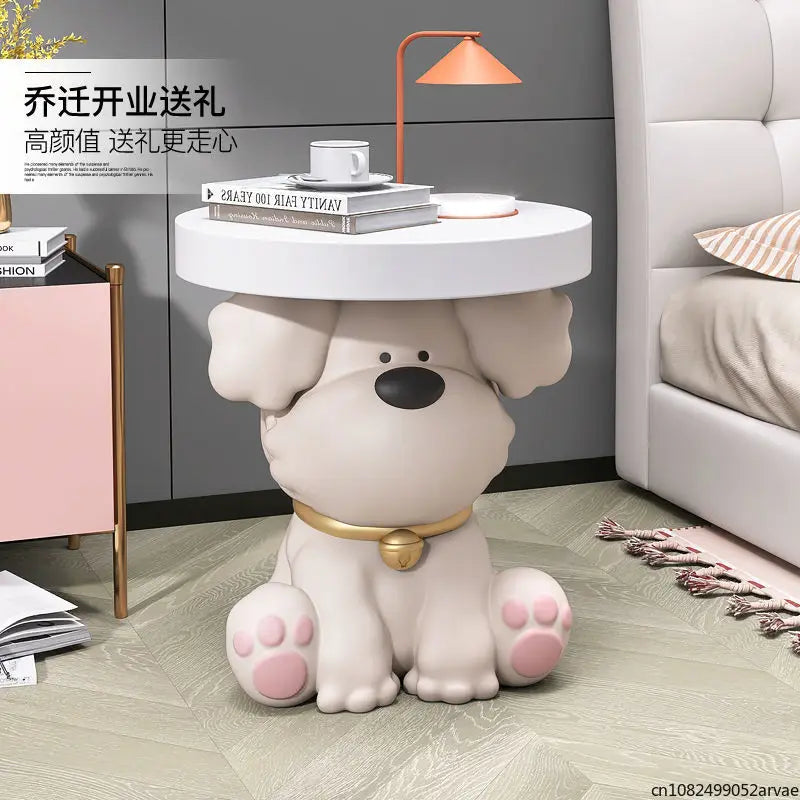 Trendy Cartoon Dog Floor-standing Ornament | Coffee Table Next to the Sofa | Living Room Home Furniture Decoration Gift ShopOnlyDeal