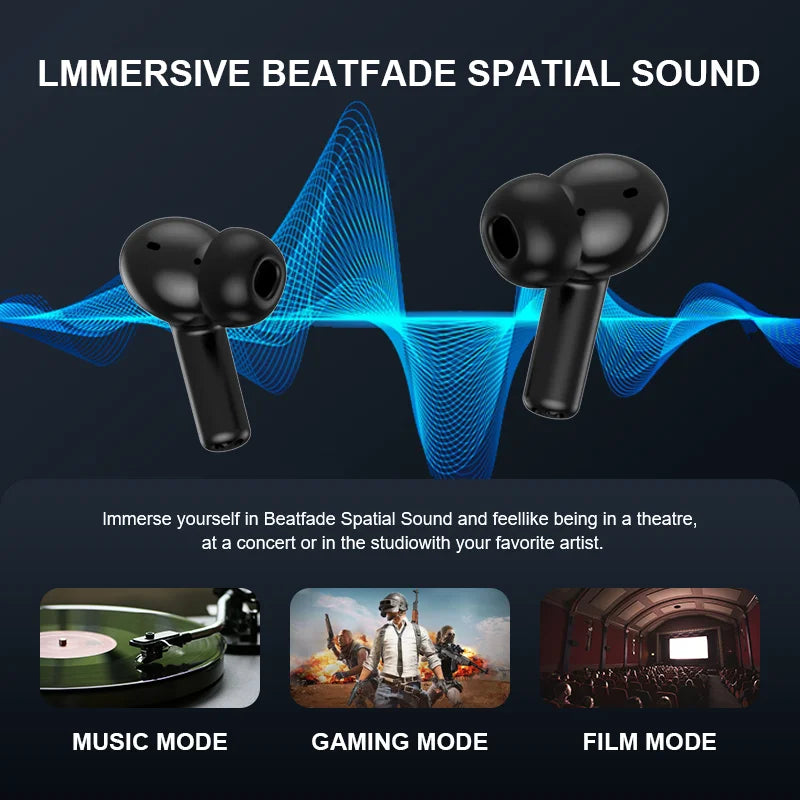 Beatfade S20 Pro Touch Screen ANC Wireless Earphones TWS Noise Cancelling Earbud Bluetoth 5.3 Support APP Long Battery life HiFi ShopOnlyDeal