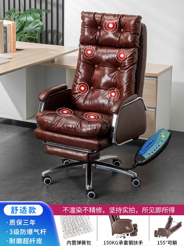 Leather Vanity Office Chair | Portable Modern Makeup Throne | Luxury Conference Office Chair | Comfortable Mobilya Home Furniture ShopOnlyDeal