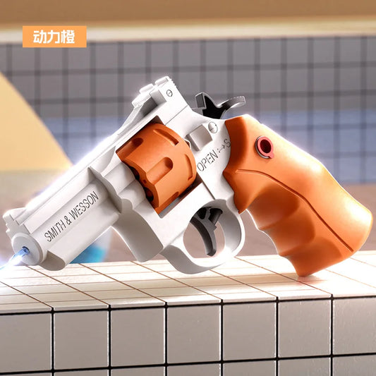 MINI Desert Eagle Water Gun | Manual Revolver Small ZP5 Pistol | Outdoor Beach Toy | Mechanical Continuous Fire Water Gun for Kids ShopOnlyDeal