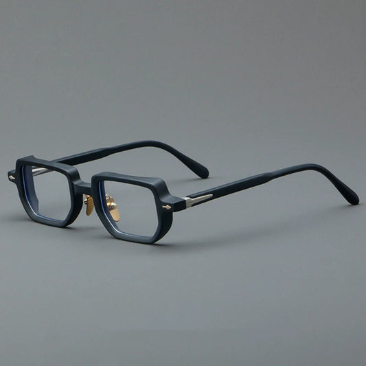 Vintage Personalized Fashion Thick Plate Square High-Quality Eyeglass Frame Men's Optical Prescription Anti Blue Light Glasses ShopOnlyDeal
