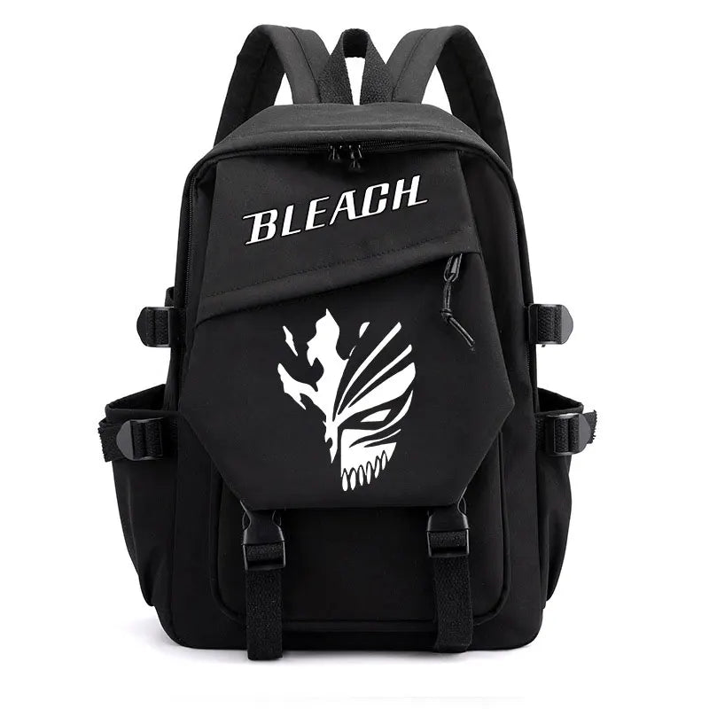 Anime Bleach Backpack | Kurosaki Ichigo Design Student School Shoulder Bag | Youth Outdoor Travel Backpack for Women and Kids ShopOnlyDeal