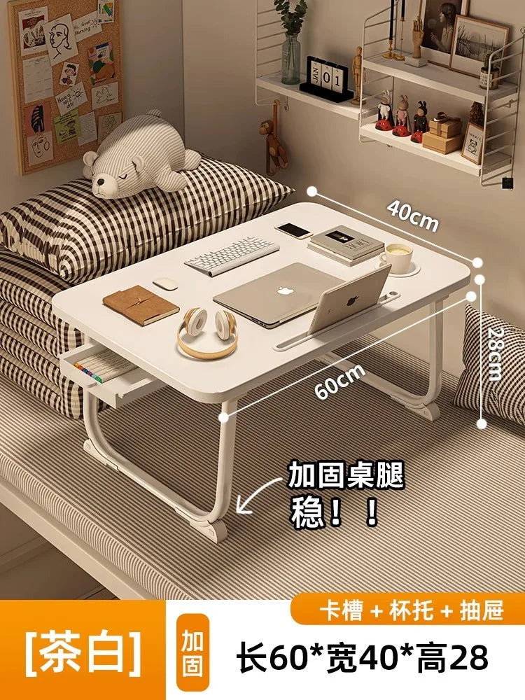 Multifunctional Foldable Bed Small Table Dormitory Cartoon Study Computer Table Home Simple Lazy Desk ShopOnlyDeal