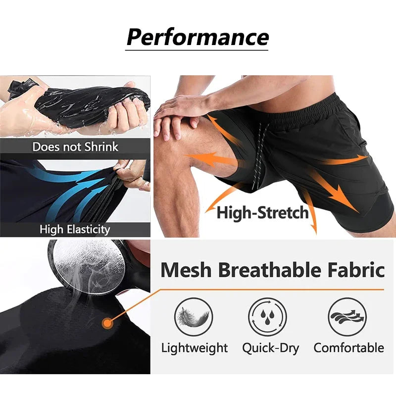 Anime Gym Shorts for Men and Women | Dragon Ball, NARUTO, One Piece | 3D Print | 2 in 1 Quick Dry Breathable Sports Training Compression Shorts ShopOnlyDeal