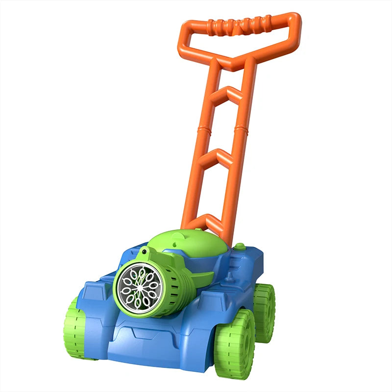 Automatic Lawn Mower Bubble Machine Weeder Soap Maker Blower | Baby Activity Walker for Outdoor Kids | Toys For Children Gift Boys ShopOnlyDeal