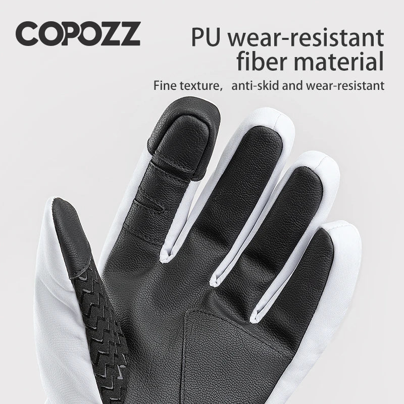 COPOZZ Winter Ski Gloves Hipora Diaphragm 3M Thinsulate Snowboard Gloves Thermal Warm Touch Screen Skiing Gloves Men Women ShopOnlyDeal