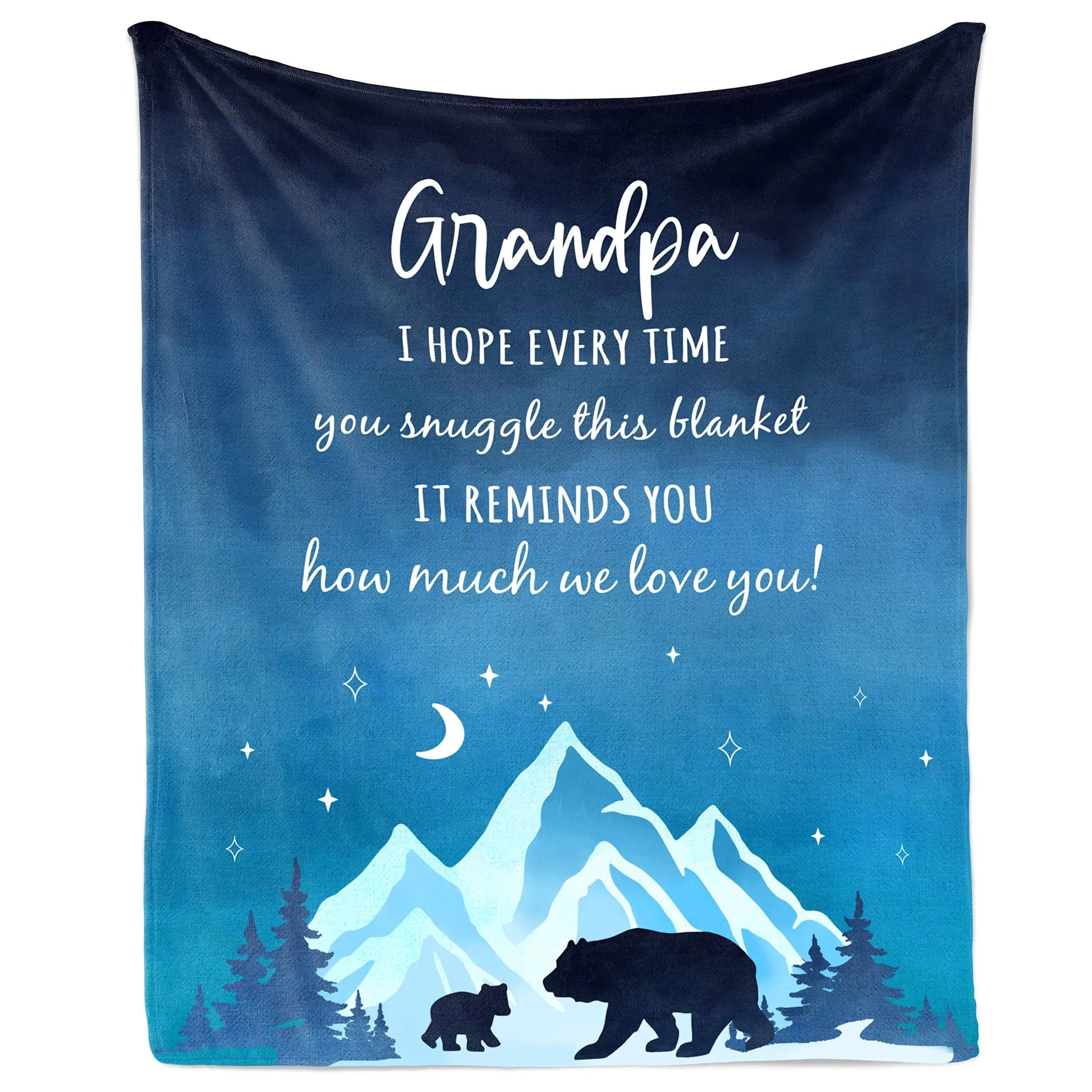 Dad Blanket | The Best Dad Throw Blanket | Soft and Warm Gift for Father, Daddy, Papa, Pappy, Grandpa | Perfect for Father’s Day, Birthday, Christmas ShopOnlyDeal