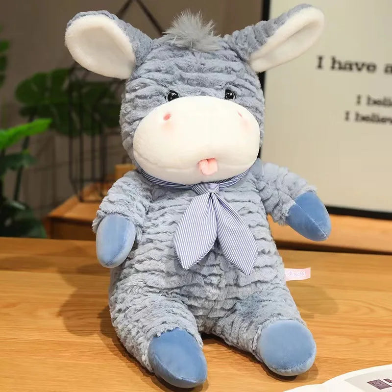 Cute Cookie Donkey Doll Plush Toy | Soft Stuffed Donkey Hugging Pillow | Grabbing Machine Doll | Children's Birthday and Holiday Gift ShopOnlyDeal