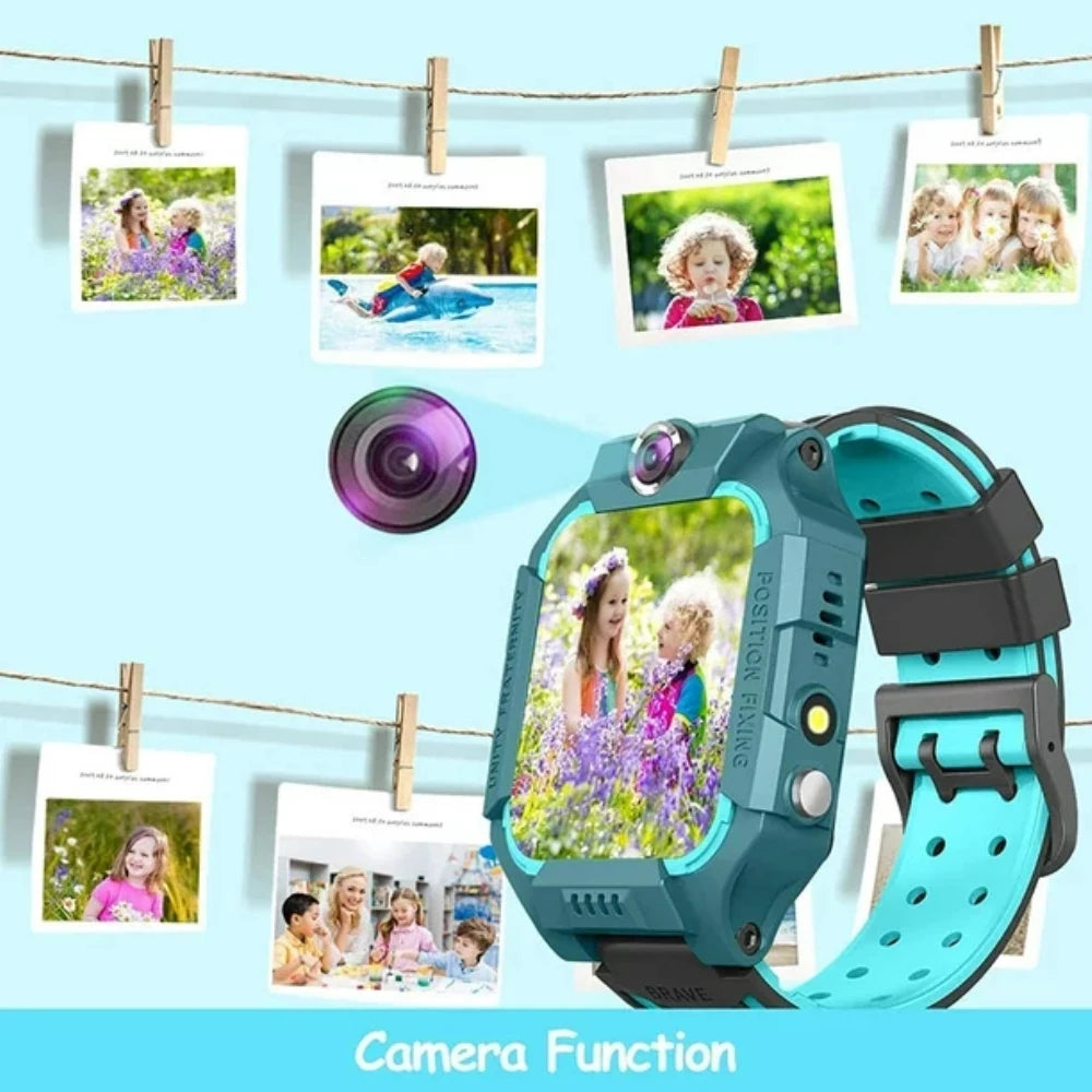 2024 Q19 Kids Smart Watch Kids GPS WIFI 2G Sim Card LBS Tracker SOS Camera Children Voice Smartwatch With Sim Card ShopOnlyDeal