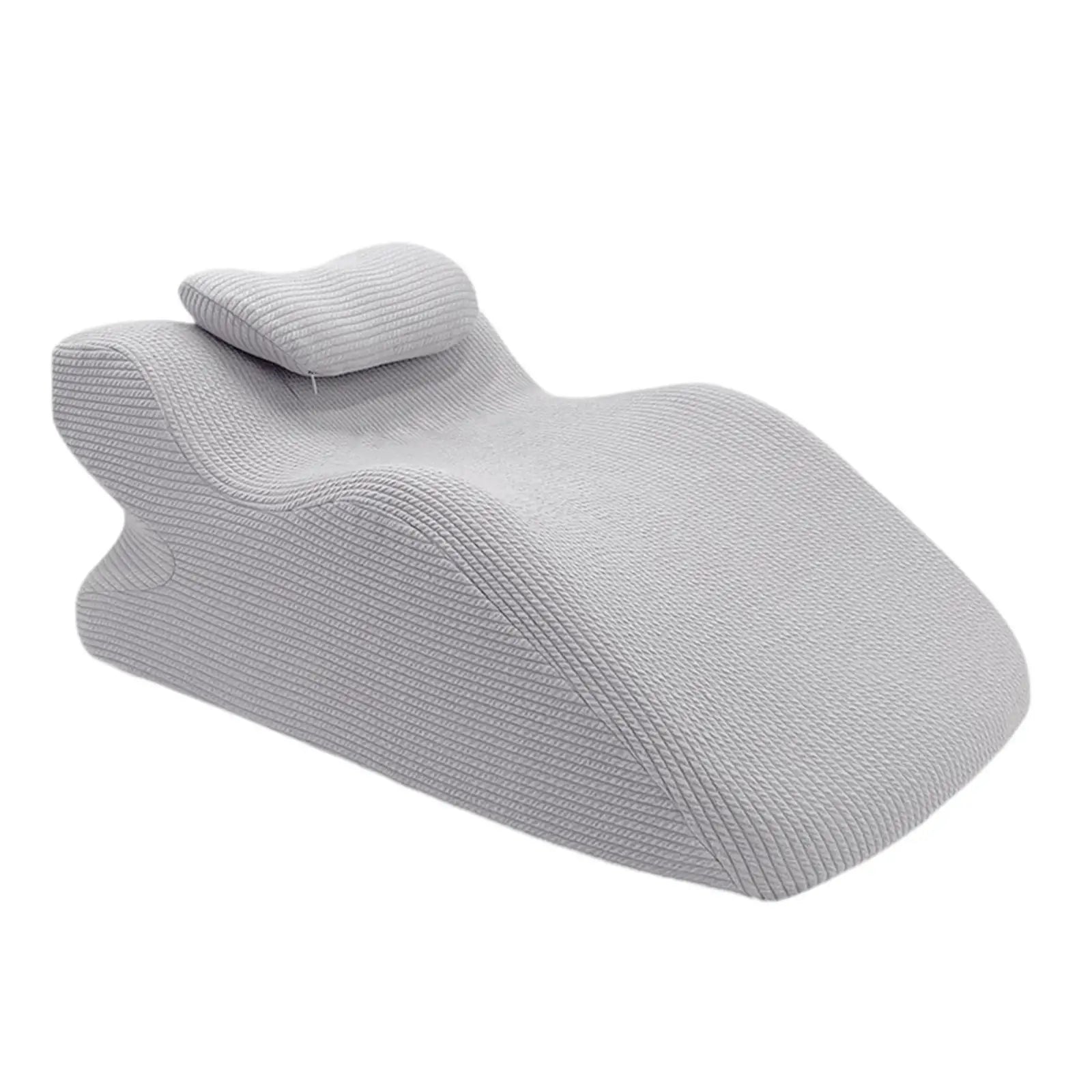 Face Down Pillow Home Massage Pillow Comfortable Ergonomic Bed Wedge Support Pillow Cushion with Neck Support for Sleeping ShopOnlyDeal