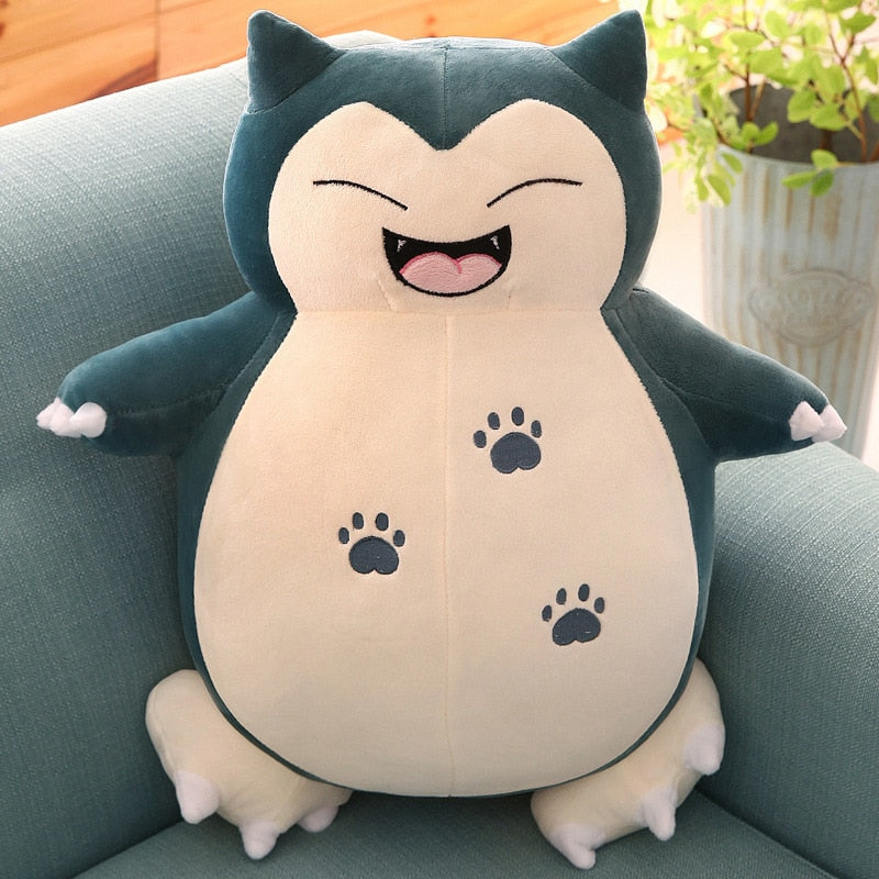 30/200cm Huge Pokemon Snorlax Anime Plush Toys Big Pokémon Plushie Kawaii Semi-finished Leather Holster Pillow Gift for Children ShopOnlyDeal