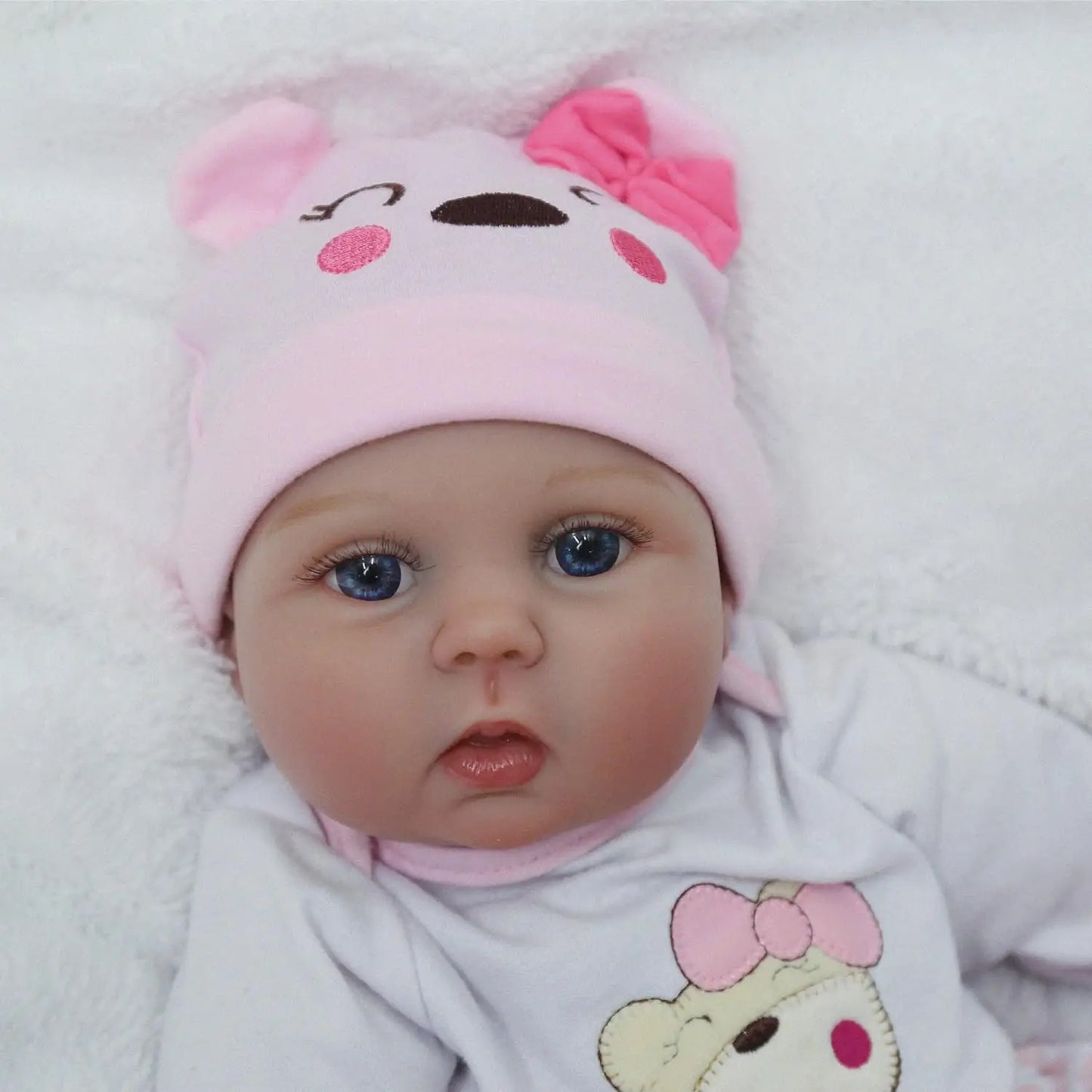 18 Inch Baby Soft Body Realistic Newborn Baby Dolls Full Vinyl Reborn Body Doll ShopOnlyDeal