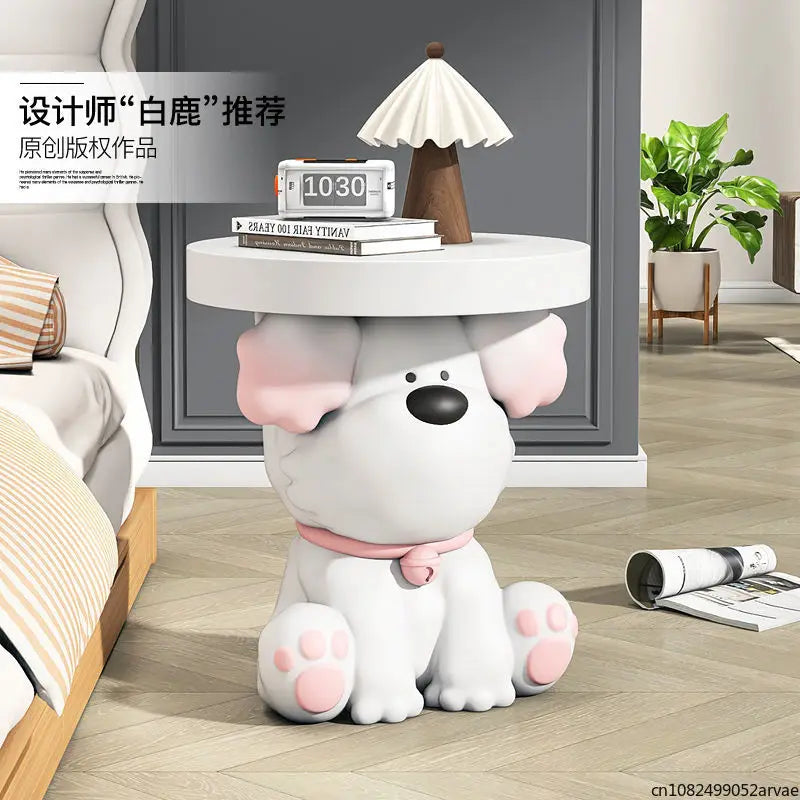 Trendy Cartoon Dog Floor-standing Ornament | Coffee Table Next to the Sofa | Living Room Home Furniture Decoration Gift ShopOnlyDeal