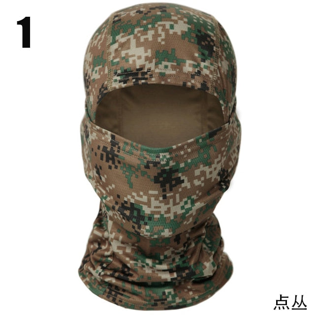 Tactical Camouflage Balaclava Full Face Mask Wargame CP Military Hat Hunting Bicycle Cycling Army Multicam Bandana Neck Gaiter ShopOnlyDeal