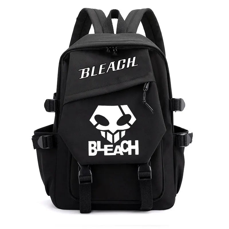 Anime Bleach Backpack | Kurosaki Ichigo Design Student School Shoulder Bag | Youth Outdoor Travel Backpack for Women and Kids ShopOnlyDeal