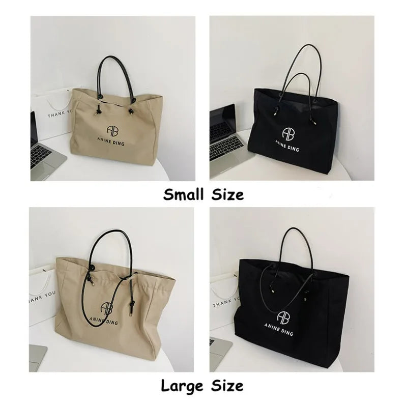 Cotton Linen Handbag Women's Bags Spring Summer 2023 Female Bag Luxury Canvas Tote Ladies Hand Shoulder Large Capacity Designer ShopOnlyDeal