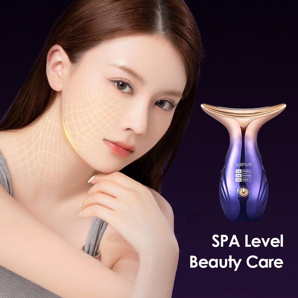 RF Facial Lifting Device Neck Face Eye Massage Face Slimming EMS Beauty Skin Tightening Machine Anti Aging Reduce Double Chin ShopOnlyDeal