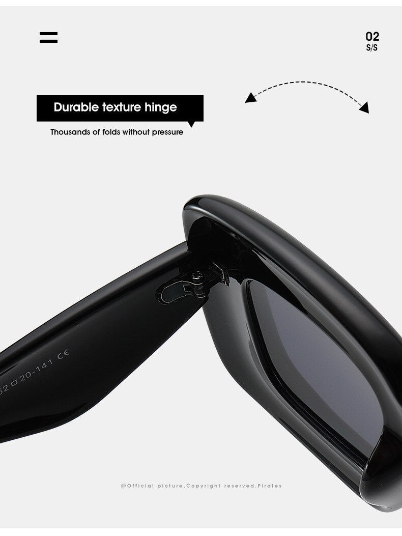 🕶️😎 Inflatable Square Sunglasses for Men & Women: New Punk Designer Sun Glasses | Fashion Big Frame Shades lentes de sol hombre ShopOnlyDeal