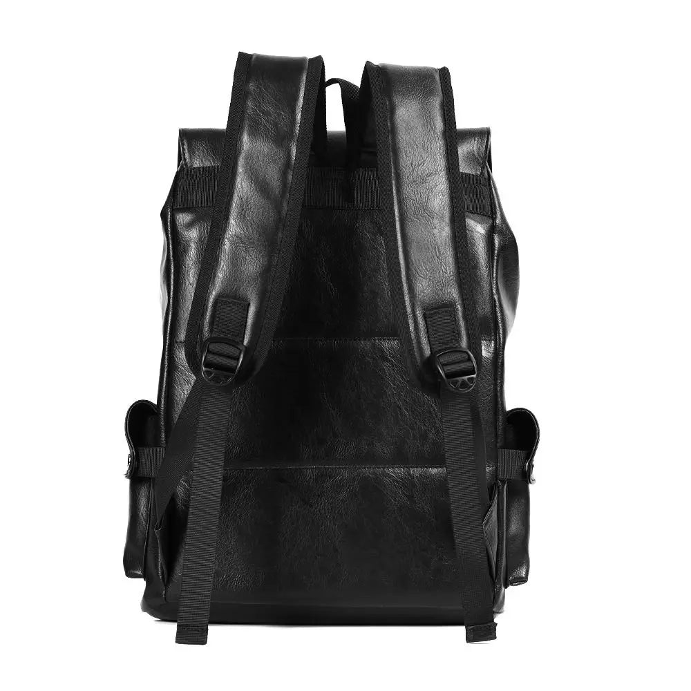 Retro First Layer Cowhide Backpack Men's Leather Large-Capacity Bags | Multi-Functional Casual Fashion Computer Bag | Durable, Stylish, and Versatile for Everyday Use ShopOnlyDeal