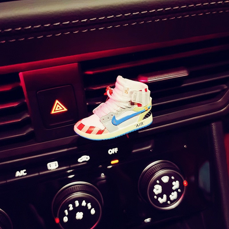 Basketball Shoe Car Freshener Christmas Gift Model Car Perfume Air Outlet Cartoon Auto Interior  Conditioner Durable Fragrance Accessories ShopOnlyDeal
