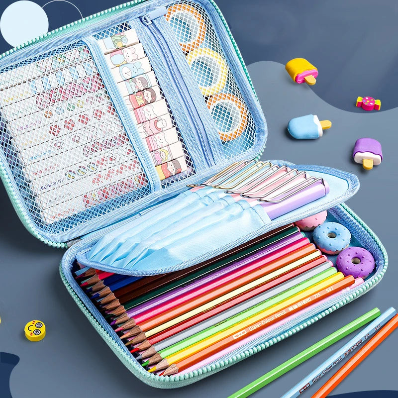 Creative Pencil Cases Cartoon Cute Pen Bags | Kawaii Case Zipper Pencil Case | For Students Stationery School Office Supplies New ShopOnlyDeal