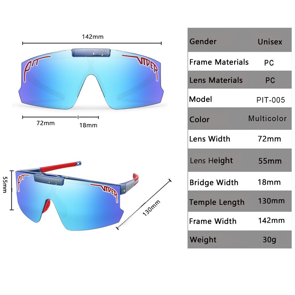 Pit Flip Cycling Sunglasses Offs Men Women MTB Viper Cycling Glasses Mountain Bicycle Goggles Eyewear Sports ShopOnlyDeal