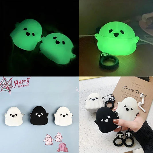 2022 New For apple AirPods Pro 2 Case Cute 3D Luminous Grimace Bluetooth Silicone Earphone Case for AirPods 1/2/Pro Cover Shell ShopOnlyDeal