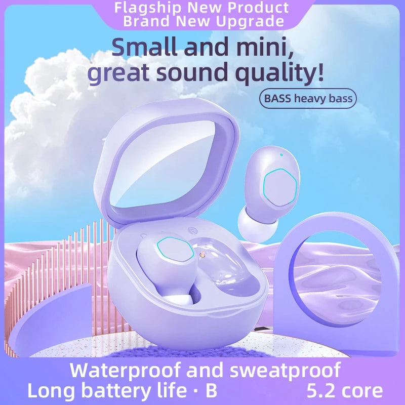 Portable M21 Transparent Spacecraft Earphones | Wireless Noise Reduction In-Ear | Digital Bluetooth Gaming Earphones 5.2 ShopOnlyDeal