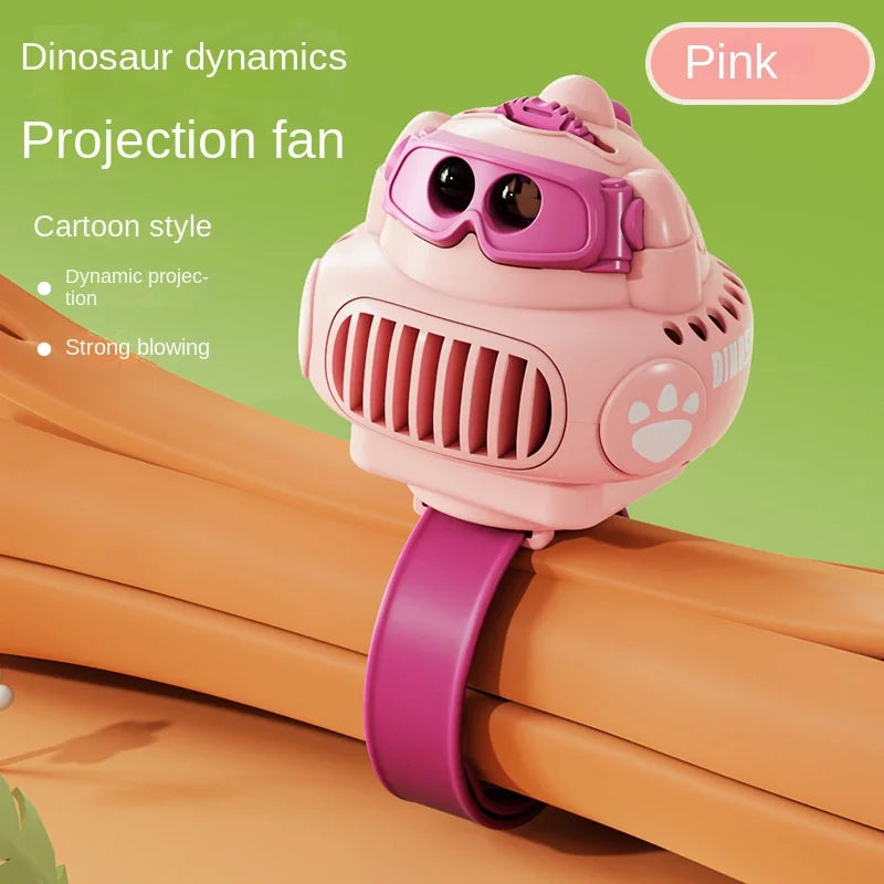 2024 New Mini Children's Watch Fan | Cartoon Handheld Mini Fan | Rechargeable Portable Fan | Portable Air Conditioner Gift ShopOnlyDeal