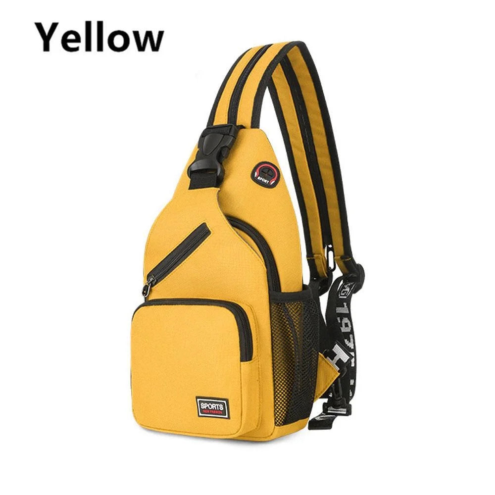 Men & Women Fashion Chest Bag | Shoulder Bag | Crossbody Bag | Oxford Cloth Sport Bag for Outdoor Activities ShopOnlyDeal