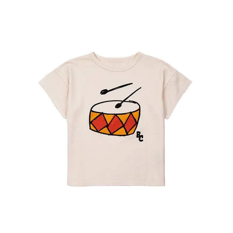 Kids Tshirt |Children's Instagram Cartoon Fun Short Sleeve Inner Casual T-shirt ShopOnlyDeal