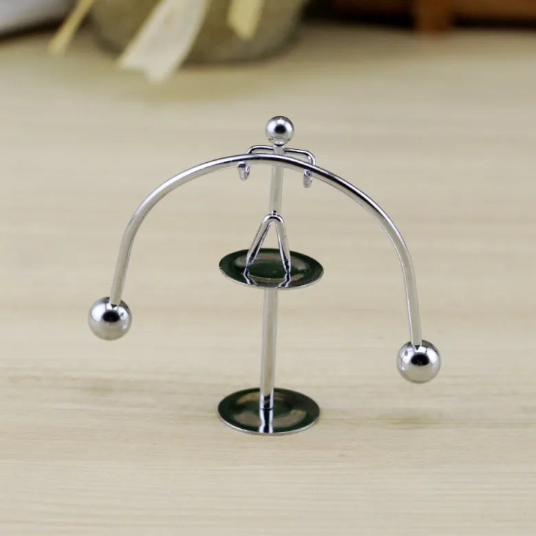 Desktop decoration Early Fun Development Educational Desk Toy Gift Newtons Cradle Steel Balance Ball Physics Science Pendulum ShopOnlyDeal