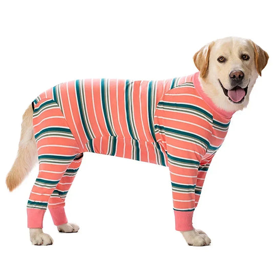 Large Dog Clothes Jumpsuit Pajamas Big Dog Clothing Outfit Garment Pyjama Sleepwear Corgi Samoyed Husky Golden Retriever Costume ShopOnlyDeal