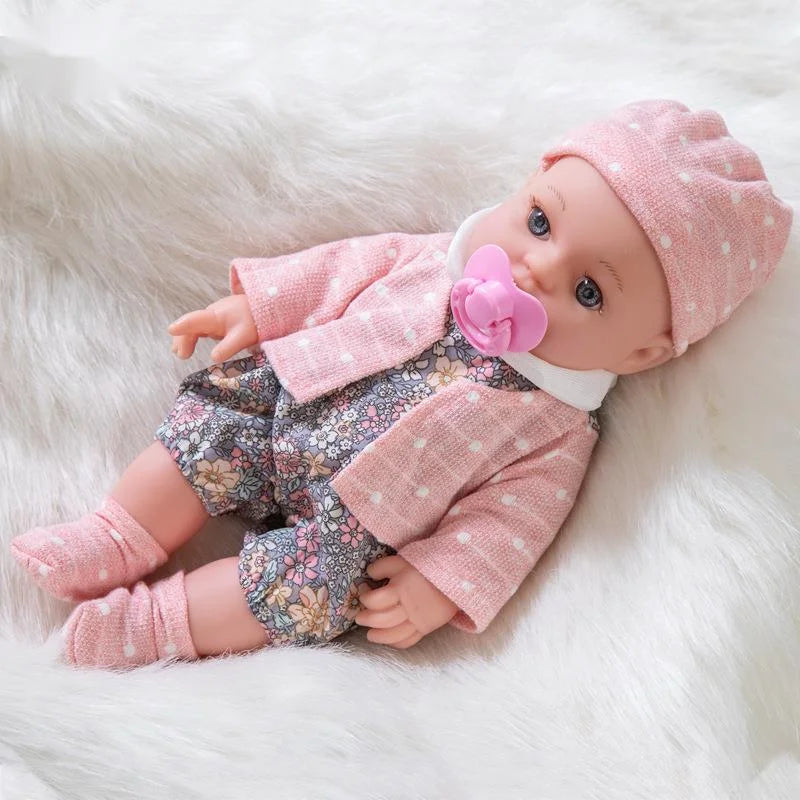 12in/30cm Doll Baby Simulation Soft Appease Be Education Reborn Doll Accessories Birthday Christmas kids Children's Day Gift ShopOnlyDeal