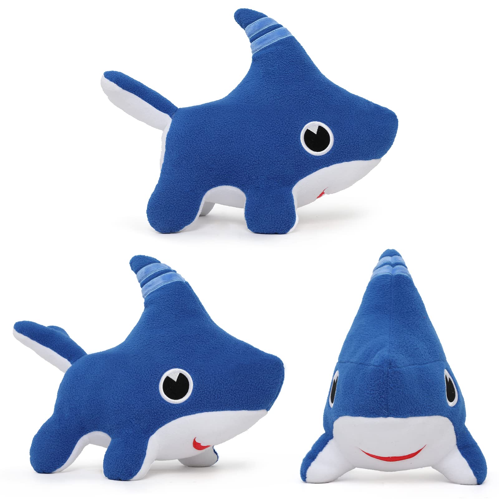 Shark Dog Stuffed Animals Shark 28cm Dog Plush Toy Blue Shark Stuffed Animals Plushies for Baby Boys Girls Kid Birthday Gift ShopOnlyDeal