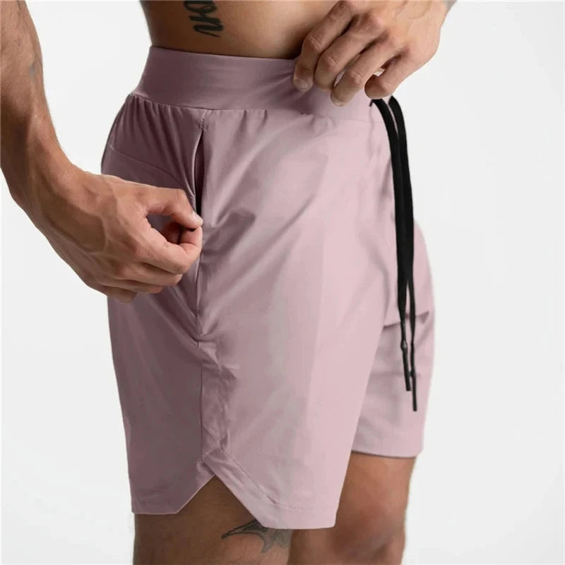 2024 Summer New Gym Jogging Exercise Shorts | Men's Sports Fitness Quick-Drying Multiple Pockets Running Shorts | Men's Sweatpants ShopOnlyDeal