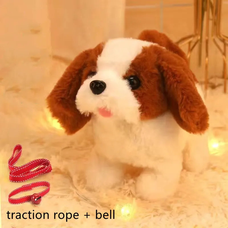 Baby Toy Dog That Walks Barks Tail Wagging Plush Interactive Electronic Pets Puppy Montessori Toys for Girls Boys Christmas Gift ShopOnlyDeal