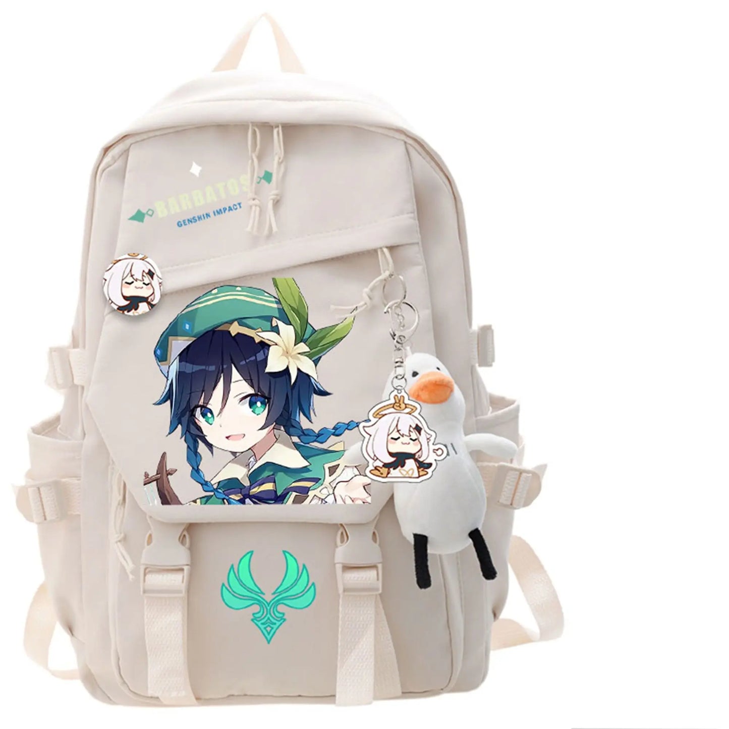 Kazuha Genshin Impact Anime Cosplay Students School Bag Backpack Ayaka Xiao Bookbag Travel Rucksack Outdoor Boys Girls Gifts ShopOnlyDeal