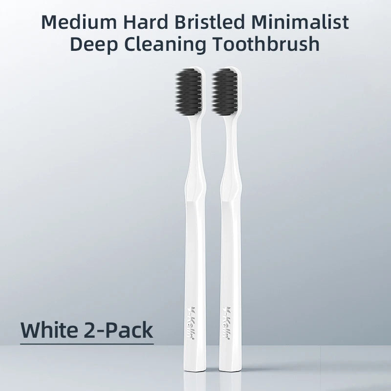 Extra Hard And Adult Cleaning Set For Men's Small And Medium Bristle Toothbrushes, Designed For Household Use ShopOnlyDeal