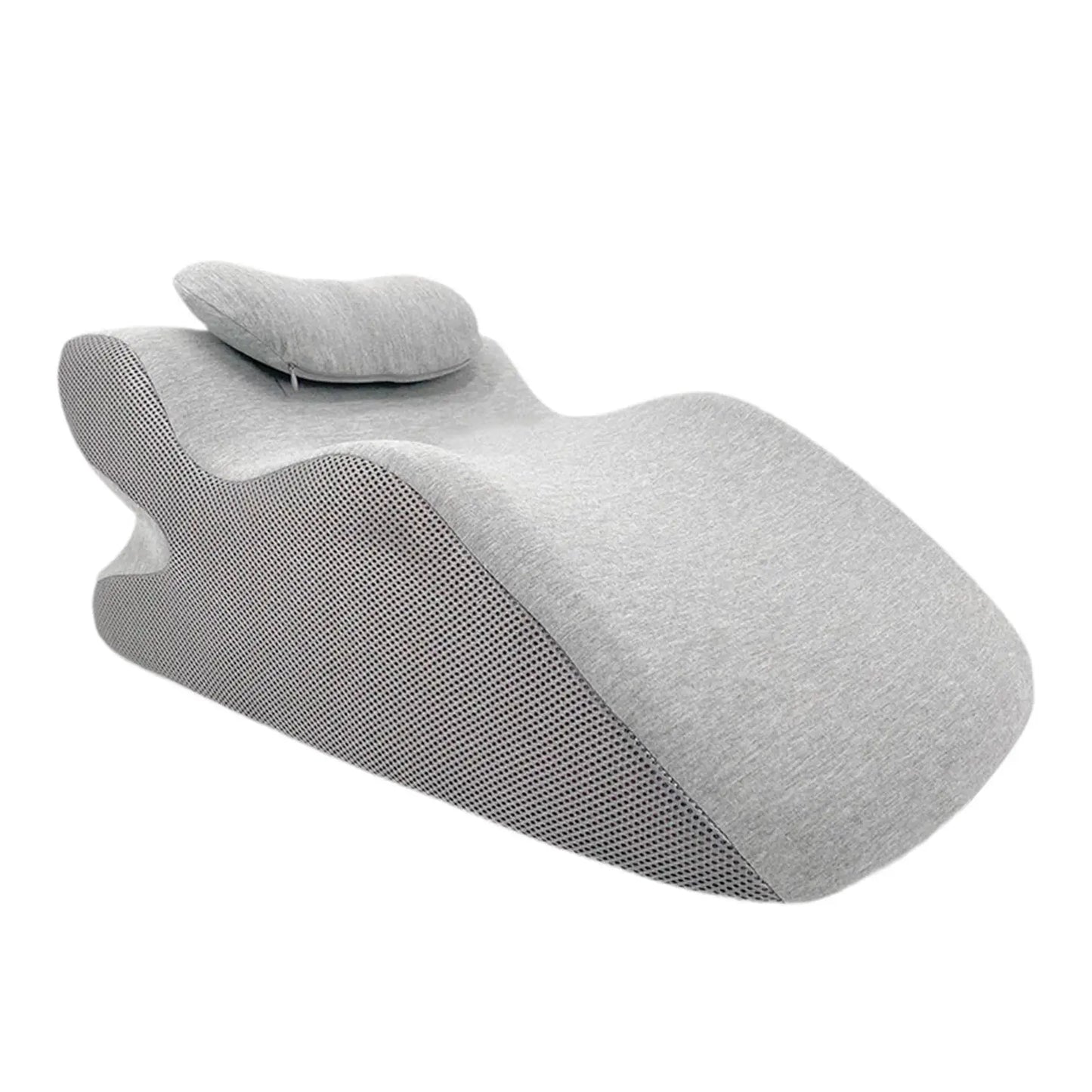 Face Down Pillow Home Massage Pillow Comfortable Ergonomic Bed Wedge Support Pillow Cushion with Neck Support for Sleeping ShopOnlyDeal