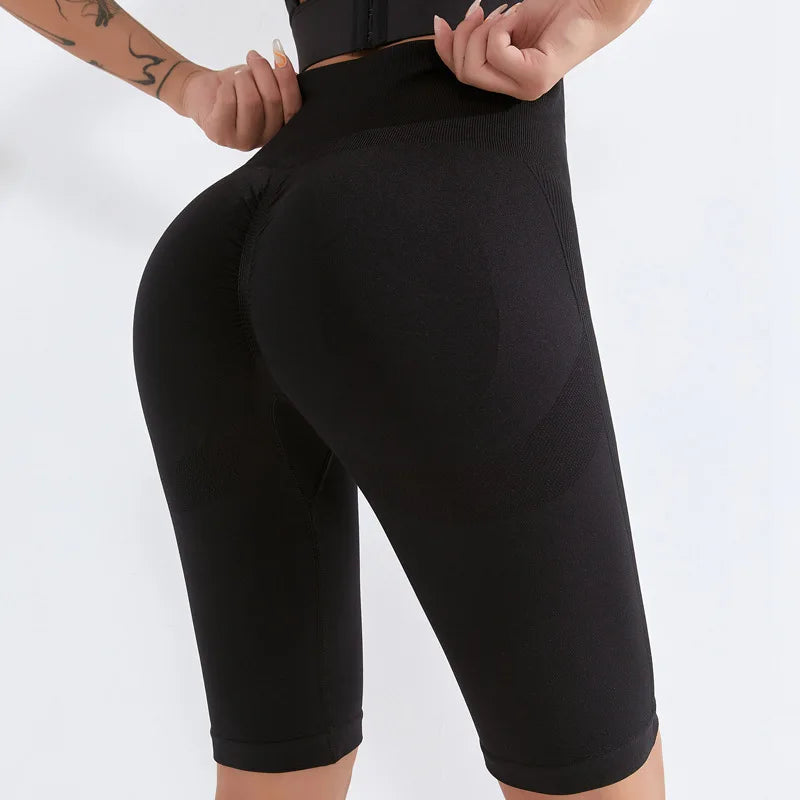 Sports Shorts Yoga Shorts Women | Seamless Fitness Pants | High Waist Gym Scanties | Sportswear Female Workout Running Breechcloth | New ShopOnlyDeal