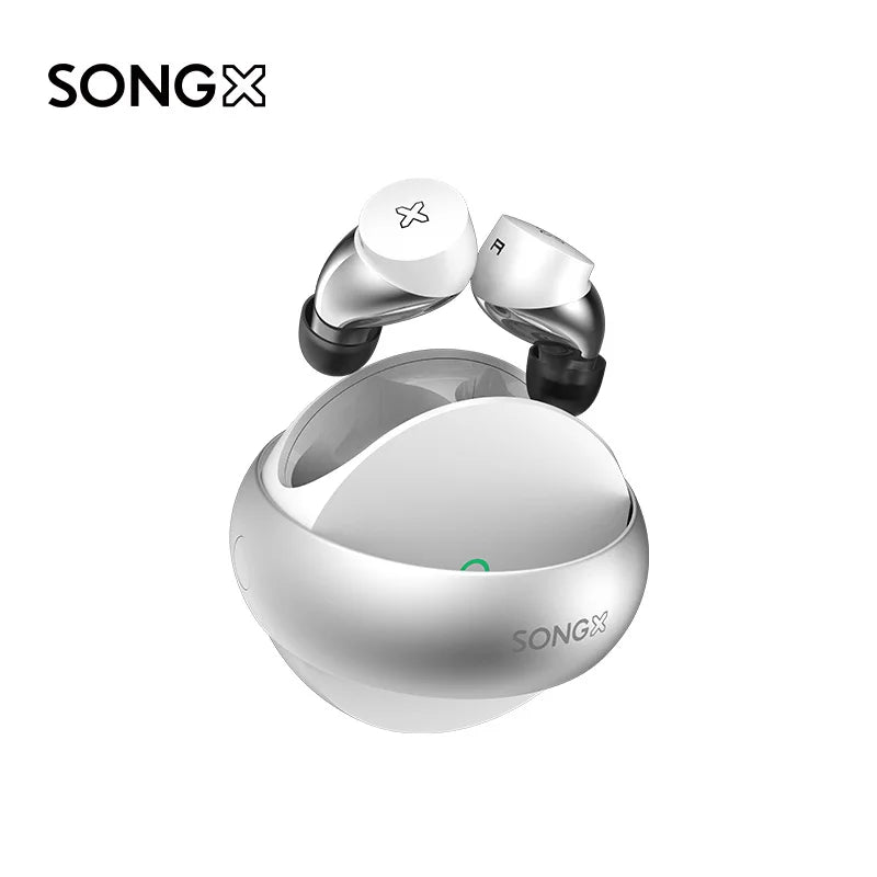 SONGX SX06 TWS Wireless Bluetooth Earbuds QI Wireless Charging Headphones Dual Primary IPX5 Waterproof Sports Gaming Earphones ShopOnlyDeal